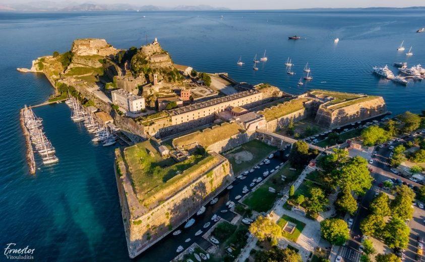 شقة Sun Corfu Near The Airport المظهر الخارجي الصورة